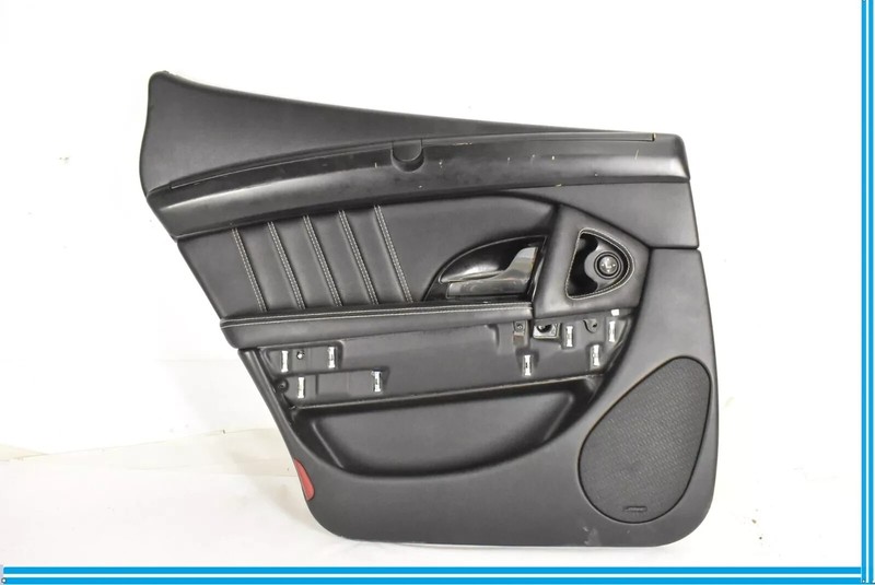 03-13 Maserati Quattroporte M139 Rear Left Driver Side Interior Door Panel OEM