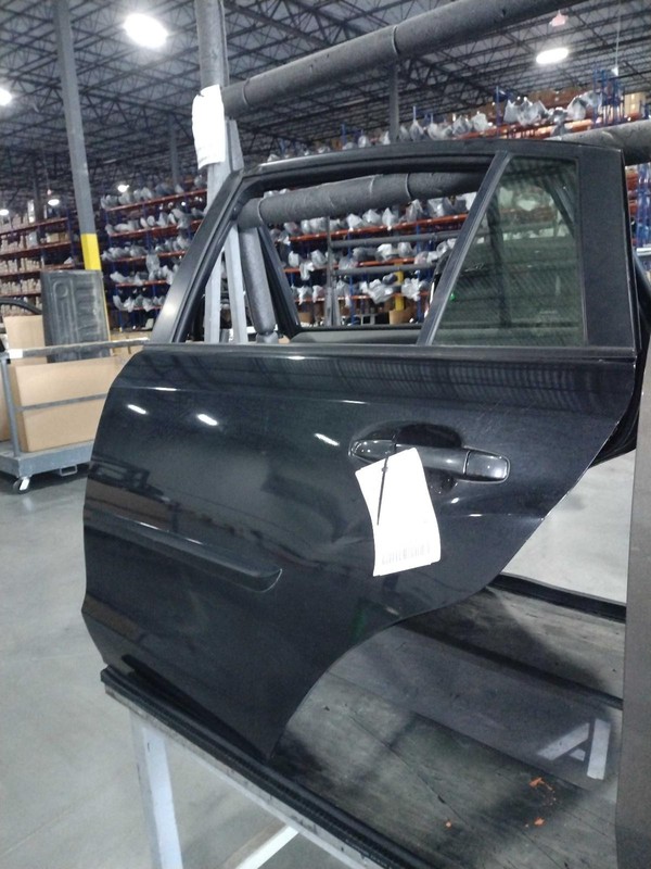 2016 Subaru Impreza Left Rear Door Black OEM 103278 Good Condition 93K Miles
