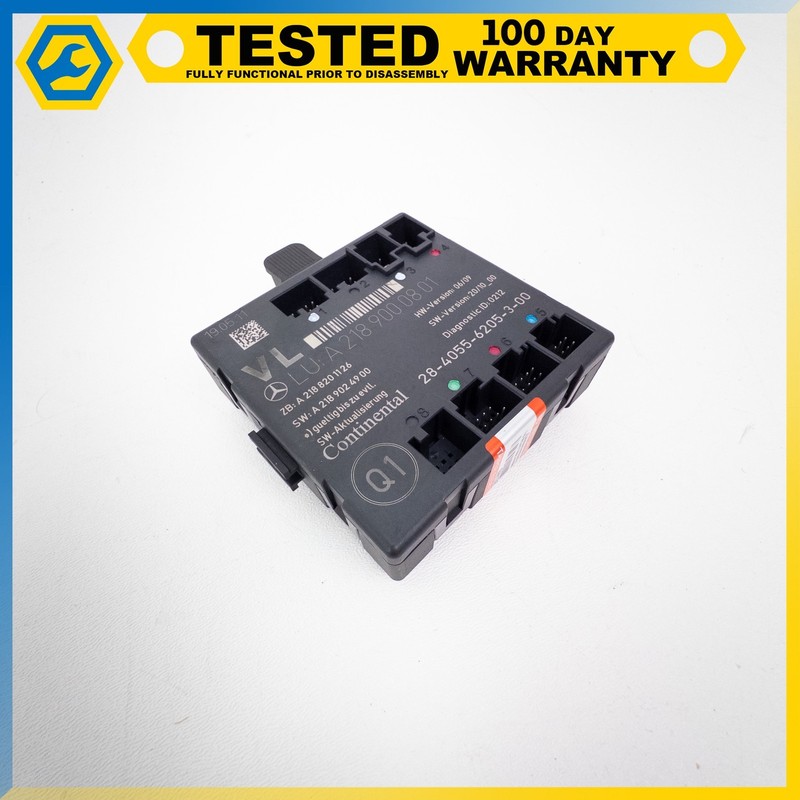 12-18 MERCEDES-BENZ CLS63 AMG E550 FRONT LEFT DRIVER SIDE DOOR CONTROL MODULE OE