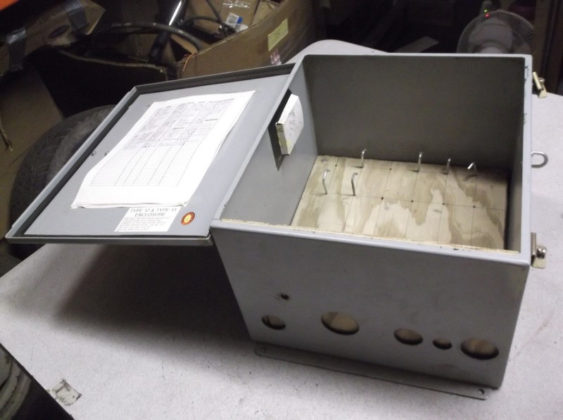 Underwriters Laboratories Cutout Box F-9136 Type 12 & 13 Enclosure ST-1 ST-2