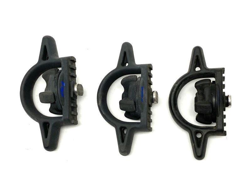 Bed Cargo Tie Down Cleat Set of 3 Fits 2006-2022 Toyota Tacoma 78226