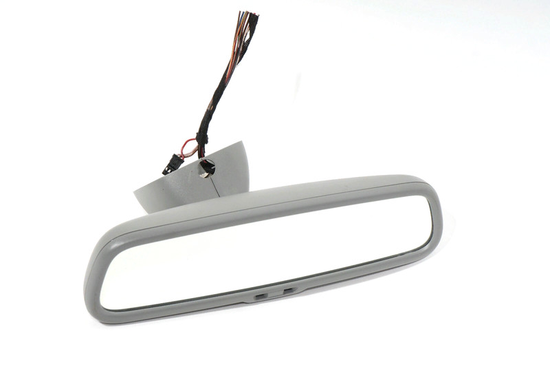 04 05 06 07 VOLKSWAGEN TOUAREG INTERIOR REAR VIEW MIRROR GRAY OEM