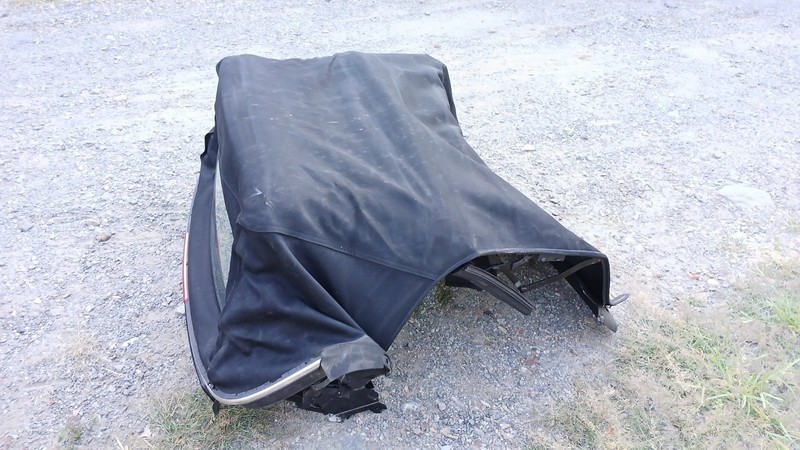 09-15 MINI COOPER S R57 CONVERTIBLE ROOF FRAME SOFT TOP COVER CABRIO OEM 072125