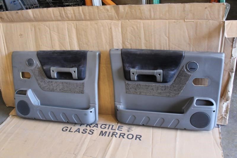 2000 2001 2002 LAND ROVER DISCOVERY FULL SET DOOR TRIM PANELS FRONT REAR GRAY