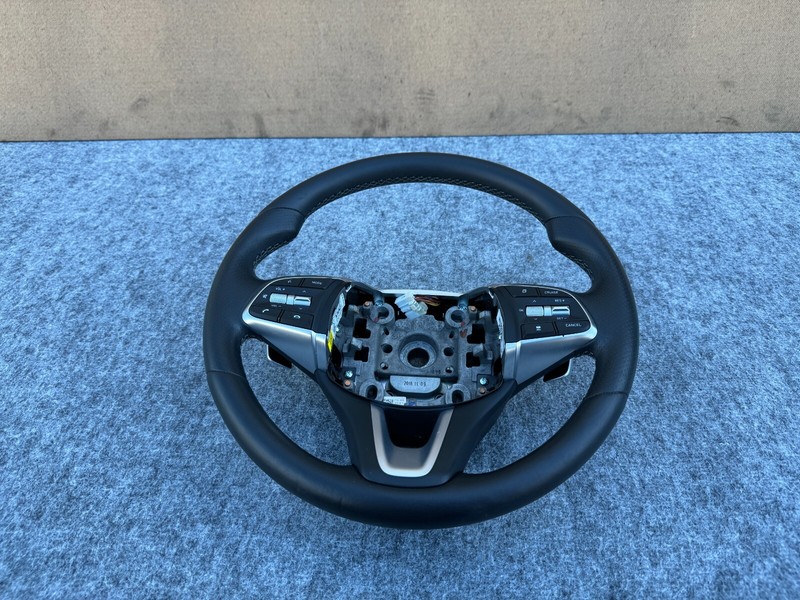 GENESIS G70 2019-2024 OEM LEFT WHEEL WITH PADDLE SHIFTERS SWITCHES ASSEMBLY 23K