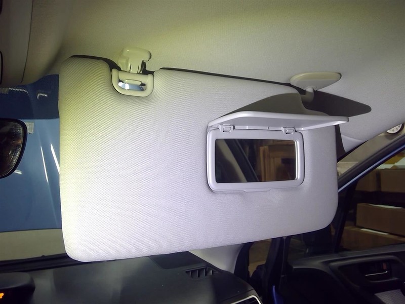 Passenger Right Sun Visor Without Illumination Fits 17-18 FORESTER 1761606