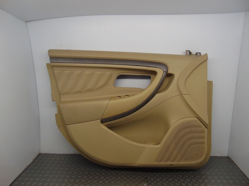 2014 FORD TAURUS FRONT LH DRIVER POWER INTERIOR DOOR TRIM PANEL TAN OEM