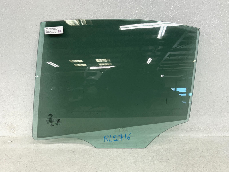⭐17-22 ALFA ROMEO GIULIA QUADRIFOGLIO REAR LEFT DOOR WINDOW GLASS OEM LOT2716