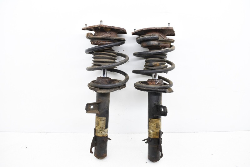 2005 MINI COOPER S FRONT LEFT RIGHT SUSPENSION STRUTS SHOCK ABSORBER SET KW76