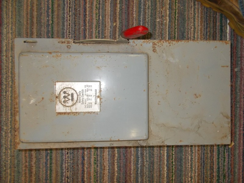 Westinghouse Heavy Duty Enclosed Safety Switch AF-769 F363 *FREE SHIPPING*