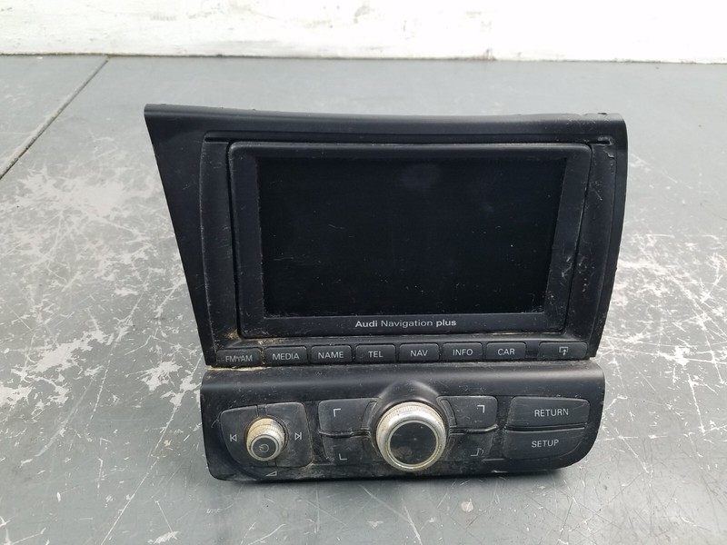 2010 Audi R8 Spyder V10 Navigation Radio Display Head Unit Damage #0644 X6