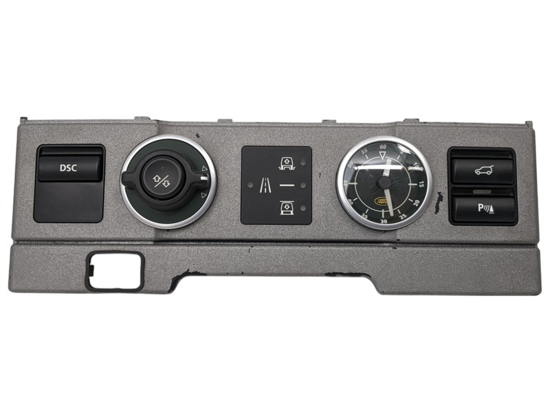 03 04 05 06 Range Rover HSE Air Suspension Ride Height Switch Dash Center Clock