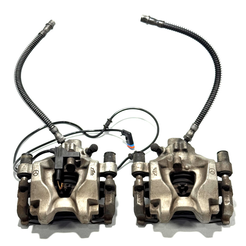 📌 08-14 MERCEDES W204 C 250 REAR LEFT & RIGHT BRAKE CALIPERS CALIPER SET OEM
