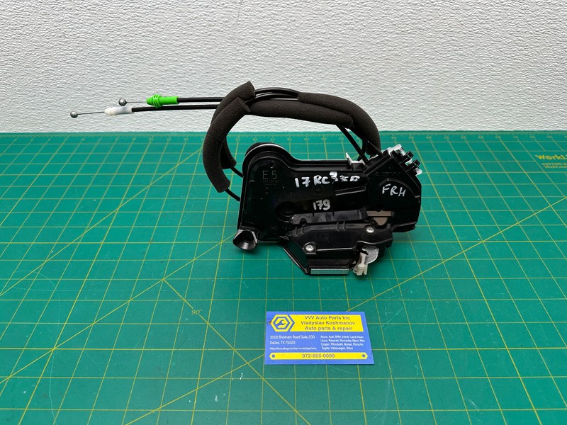 15-24 LEXUS RC300 RC350 FRONT RIGHT DOOR LOCK LATCH ACTUATOR W/ CABLE OEM