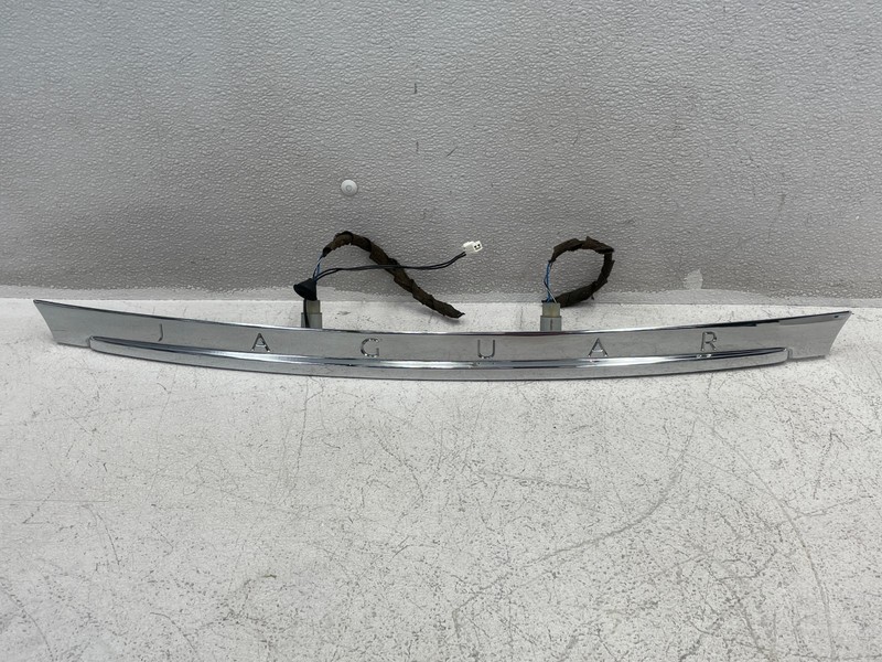 07 08 09 Jaguar XK Rear Trunk Chrome Finish Trim Cover Panel 1593 OEM