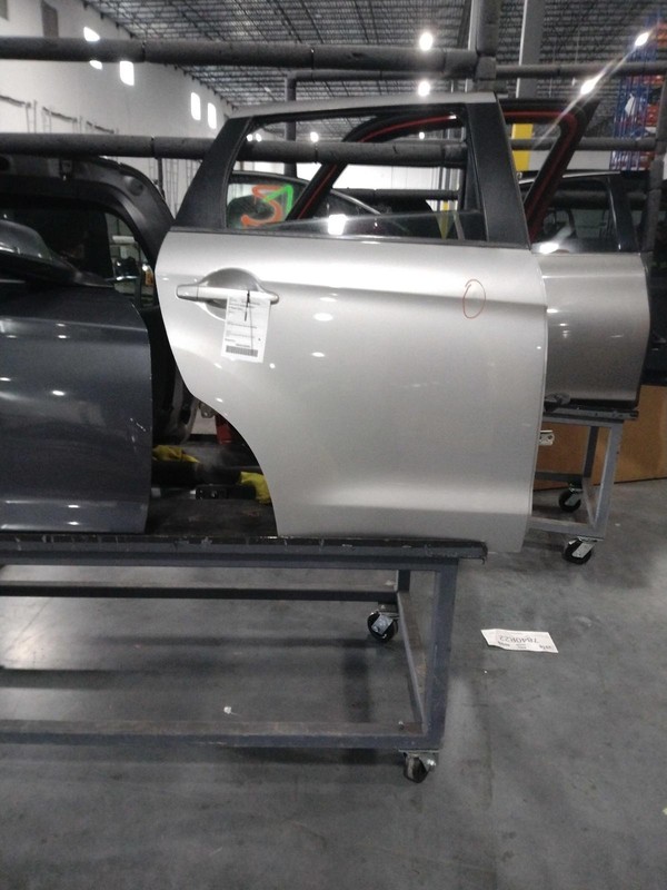 2015 Mitsubishi Outlander Sport Silver Right Rear Door 706553 112K Miles