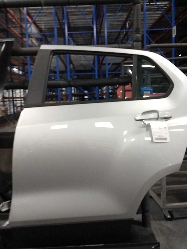 2018 Chevrolet Trax Left Rear Door Silver PW PL 84000 Miles OEM Used Part