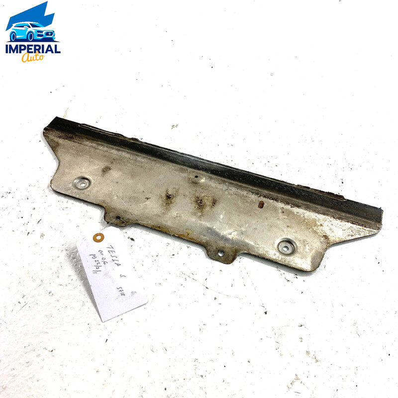 2012-2020 TESLA MODEL S FRONT BASH SKID PLATE LOWER STEEL STAMPING OEM
