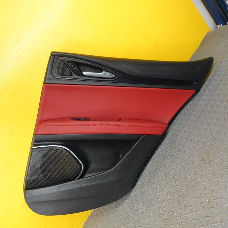 2018-2021 ALFA ROMEO STELVIO REAR RIGHT INTERIOR DOOR TRIM PANEL COVER PAD OEM