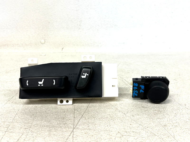 ⭐2015-2017 LEXUS RC350 FRONT LEFT SEAT ADJUSTMENT CONTROL SWITCH SET OEM LOT2652