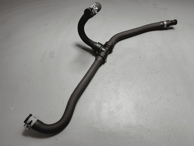 2017-2020 Tesla Model S AWD Front Drive Unit Coolant Inlet Hose Pipe Line OEM