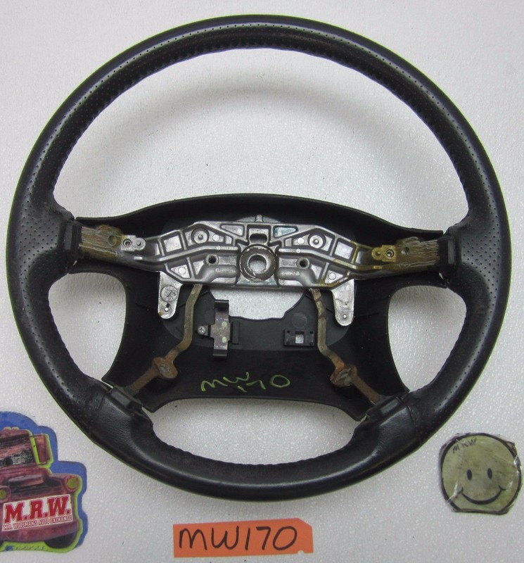 93 FORD PROBE GT STEERING WHEEL BLACK INTERIOR USED 94 95 96 97 LEATHER CAR