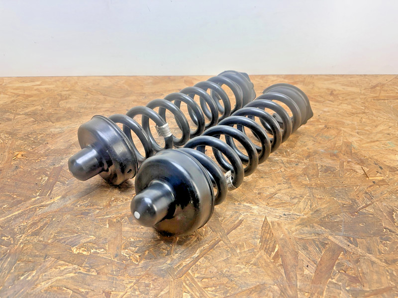 BMW F30 AWD Rear Left Right Coil Spring Shock W/ Pad Lower Upper Pocket SET OEM