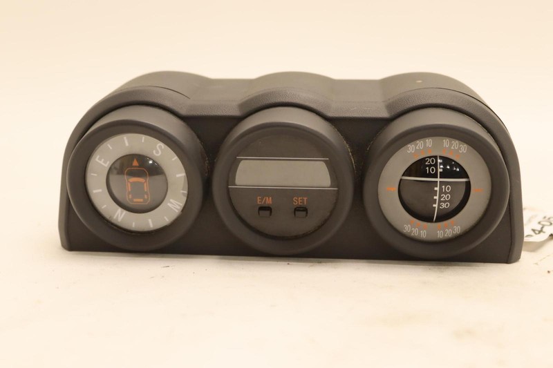 2007-2014 TOYOTA FJ CRUISER DASHBOARD COMPASS INCLINOMETER TIMER DISPLAY OEM