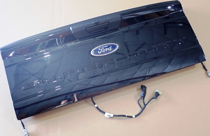 BLACK Tailgate 23-25 SUPER DUTY Truck New Take Off F250 Ford Paint Tail Gate OEM