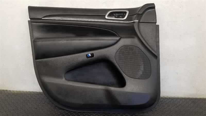 15-16 Jeep Grand Cherokee Front Left Driver Door Trim Panel Black OEM 1VH832X9AG