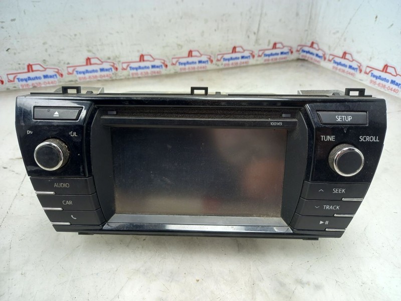 14 15 16 TOYOTA COROLLA LE RADIO AUDIO RECEIVER 100149 86140-02050