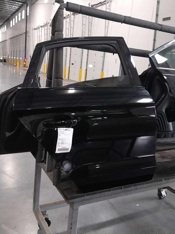 2016 Audi A3 Rear Right Door Black 4DR SED 491890 Used Auto Part