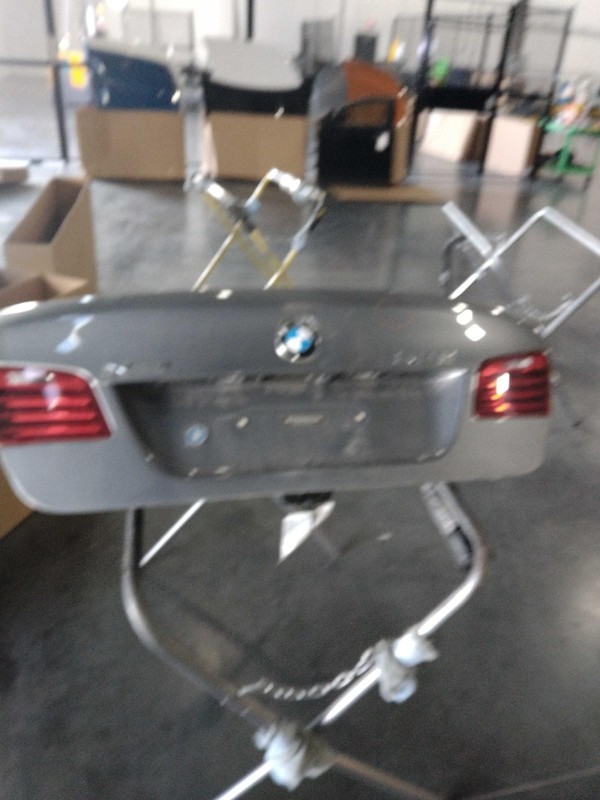 2016 BMW 528i Deck Lid Trunk Lid Grey OEM Used - Scratches, 82K Miles