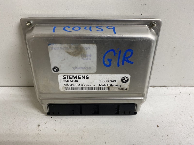2003-2004 BMW X5 3.0L Engine Computer Ecu Ecm Pcm Pcu 7 536 649 Control Module