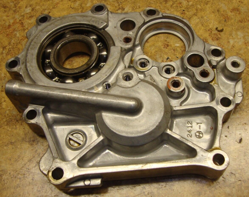 2007 Kawasaki Ninja EX650 EX 650 A EX650A Engine Transmission Gear Cover Panel