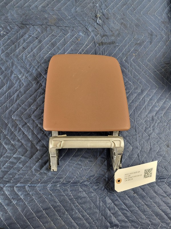 Used Oem Audi Center Console Armrest Lid for 2018-2023 Q5 Premium 2.0L 4WD