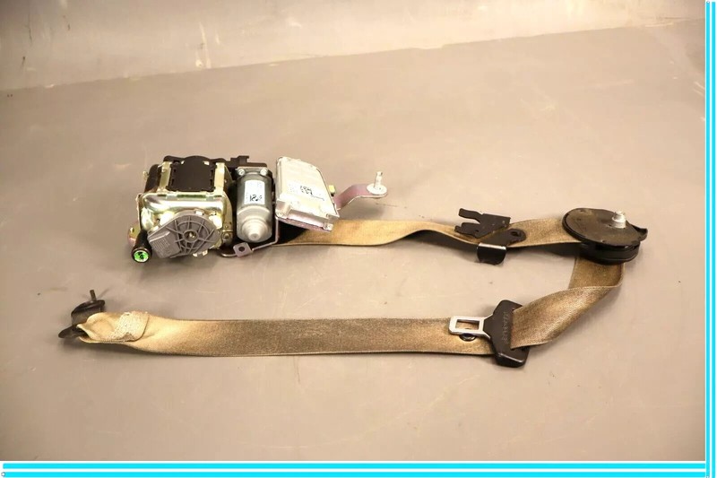 10-14 Mercedes W218 CLS550 E350 Front Left Driver Side Seat Belt Beige OEM