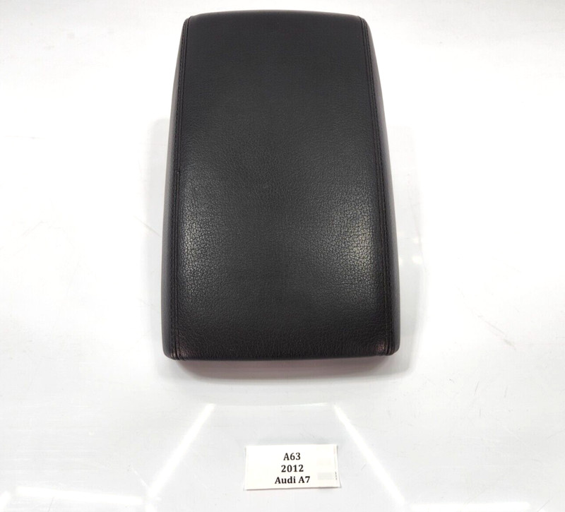 ✅ 12-17 OEM Audi A7 Center Armrest Console Leather Black