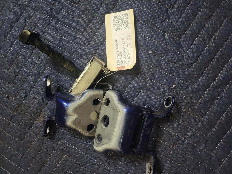 Used Oem SUBARU Front Right Passenger Door Hinge SET for 2022-2024 WRX