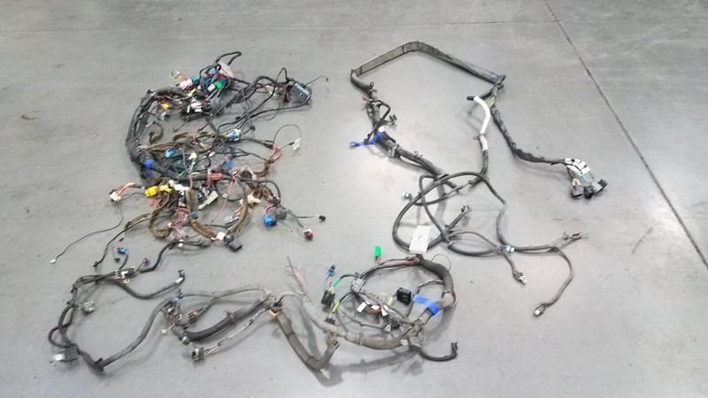 2003 Chevy Corvette C5 Z06 Chassis Wiring Harness - Damage #5446 VV10