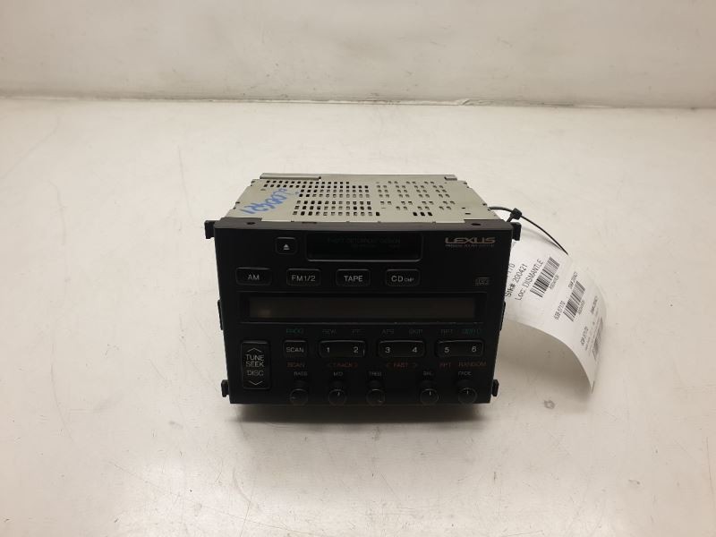 94-98 LEXUS SC400 RADIO/STEREO RECEIVER UNIT ASSEMBLY