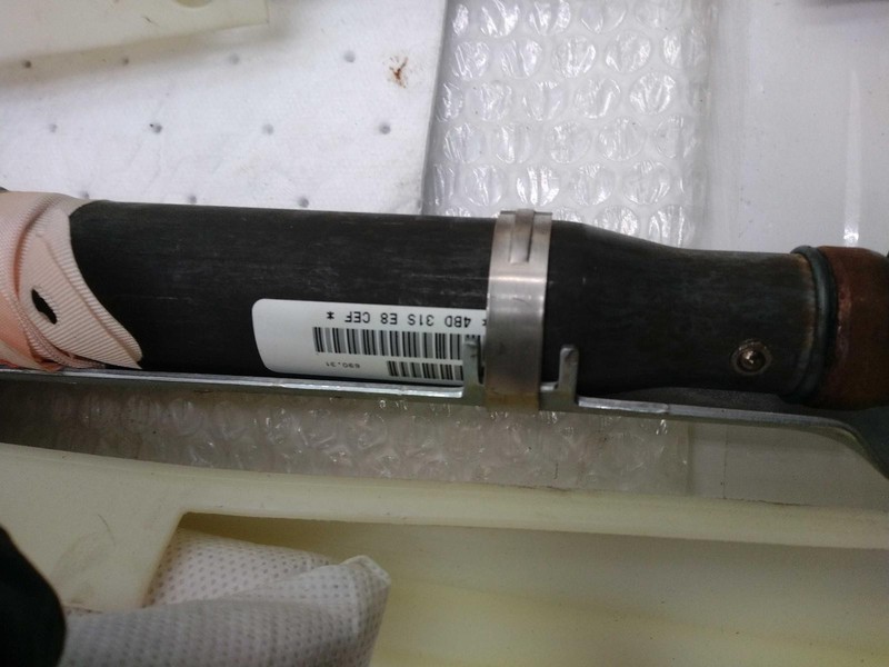 2013 GMC Terrain Right Curtain Air Bag - Used, 164k Miles, Blue Color
