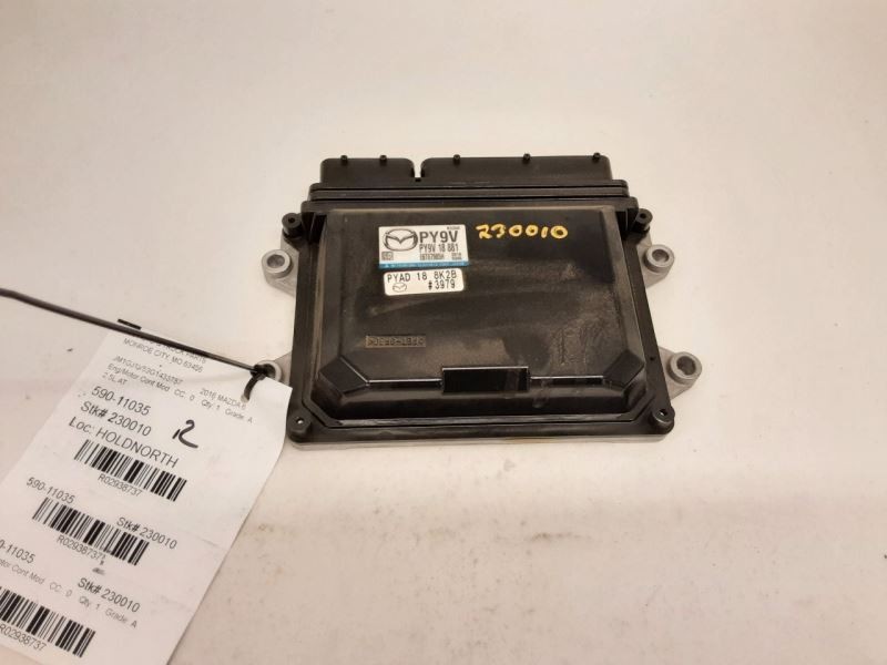 Engine ECM Mounted By Battery 2.0L ID PY9V-18-881 Fits 17-18 MAZDA 3 2938737