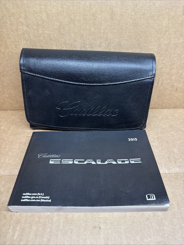 2015 Cadillac Escalade Owner's Owners Owner Manual Book Guide Set Case OEM