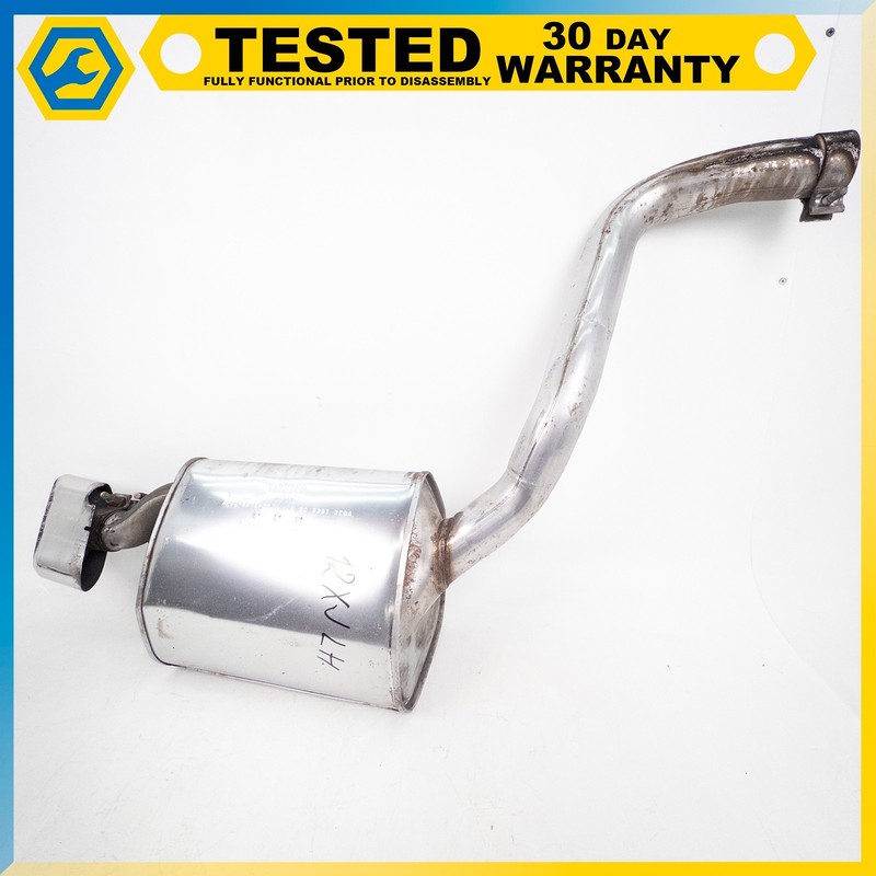 10-19 JAGUAR XJ 5.0L REAR LEFT DRIVER SIDE EXHAUST SILENCER MUFFLER PIPE OEM