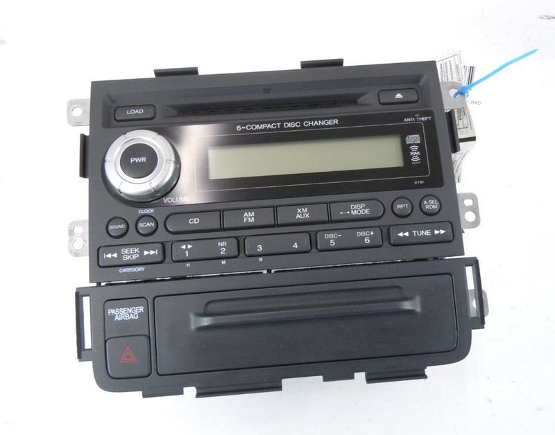 2006-2008 Honda Ridgeline AM FM Radio CD 6 Disc Player Receiver OEM