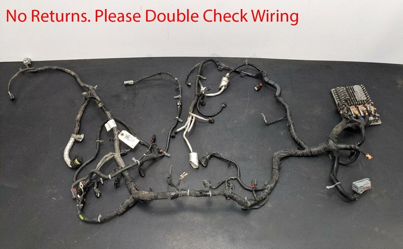 Engine Wiring Harness For Parts Only 2016 Chevrolet Suburban 67871844 2015 2017