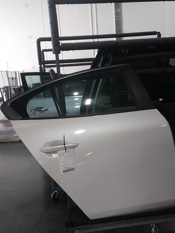 Mazda 3 2022 Right Rear Door WHITE 684748 3813