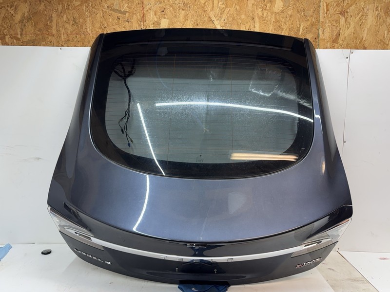 12-16 OEM Tesla Model S Rear Liftgate Tailgate Trunk Lid Grey N- 29074