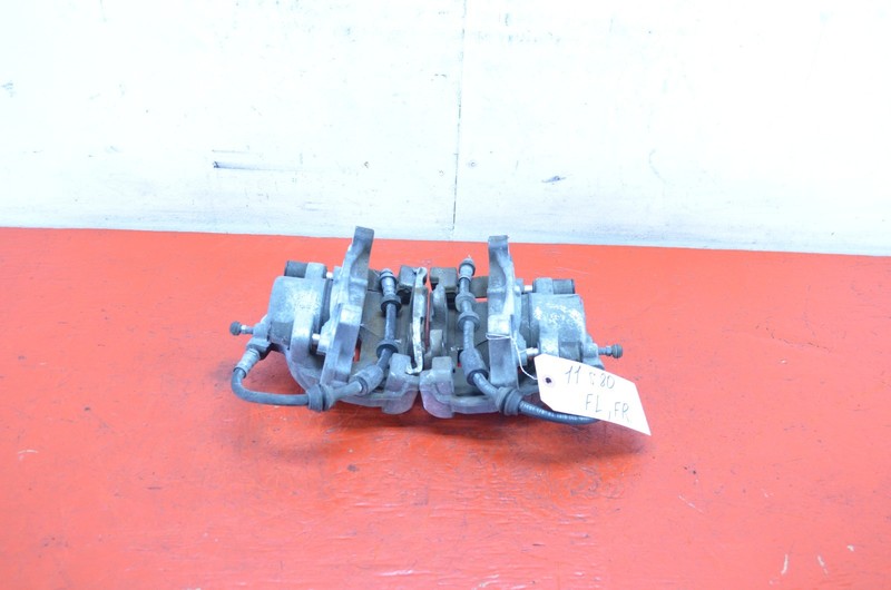 07-13 VOLVO S80 FWD FRONT LEFT / RIGHT BRAKE CALIPER SET OEM